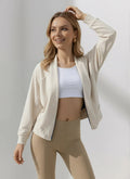 The Cloud Breathable Modal Air-Layer Athleisure Cardigan