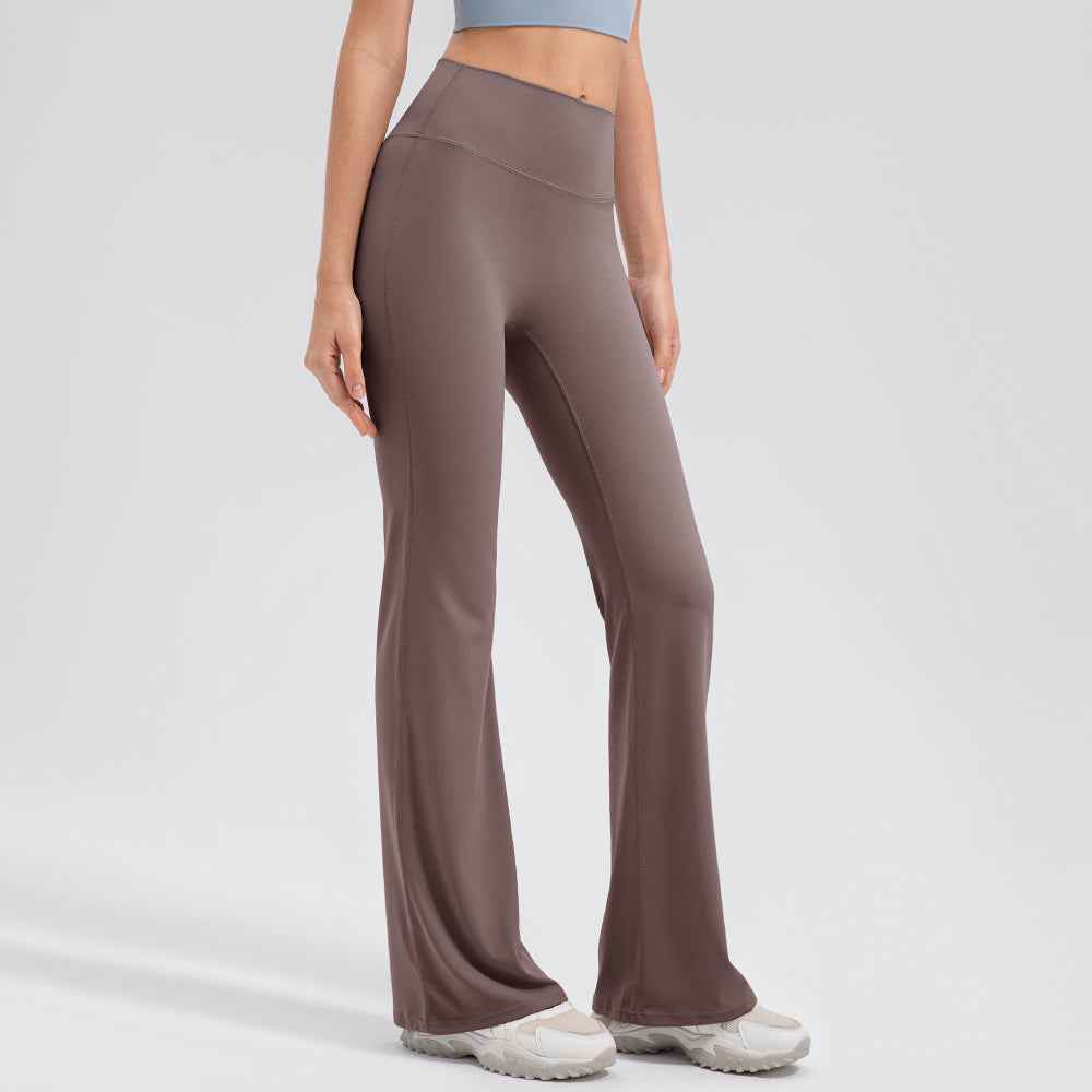 Power Up Seamless High-Waist Flared Yoga Leggings