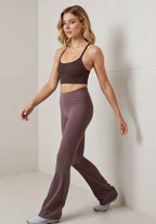 Power Up Seamless High-Waist Flared Yoga Leggings