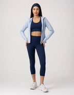 HydroCool High-Waist Cropped Leggings Squat-Proof Tights