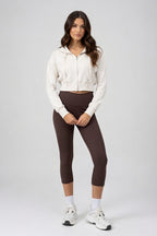 HydroCool High-Waist Cropped Leggings Squat-Proof Tights