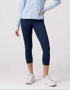 HydroCool High-Waist Cropped Leggings Squat-Proof Tights