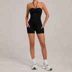 Multi-Way Active Bodysuit with Side Pockets