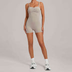 Multi-Way Active Bodysuit with Side Pockets