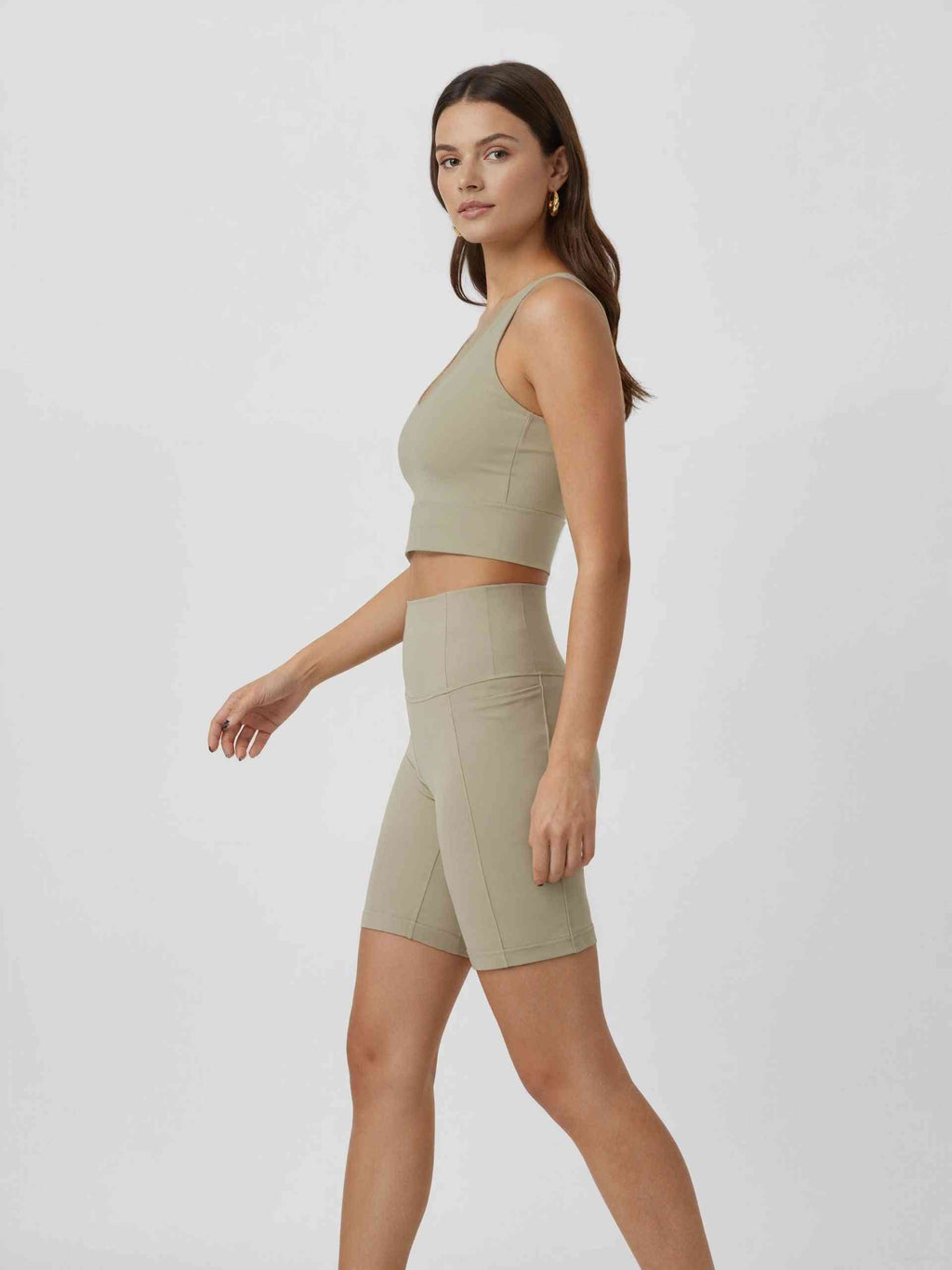 SculptHold High-Waist  Lycra Biker Shorts with Pocket