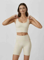 SculptHold High-Waist  Lycra Biker Shorts with Pocket
