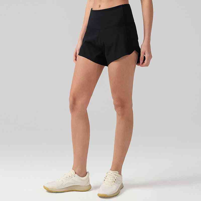 Speed Up Lightweight Athletic Running Shorts with Zip Pocket