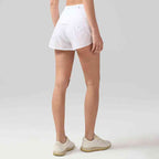 Speed Up Lightweight Athletic Running Shorts with Zip Pocket