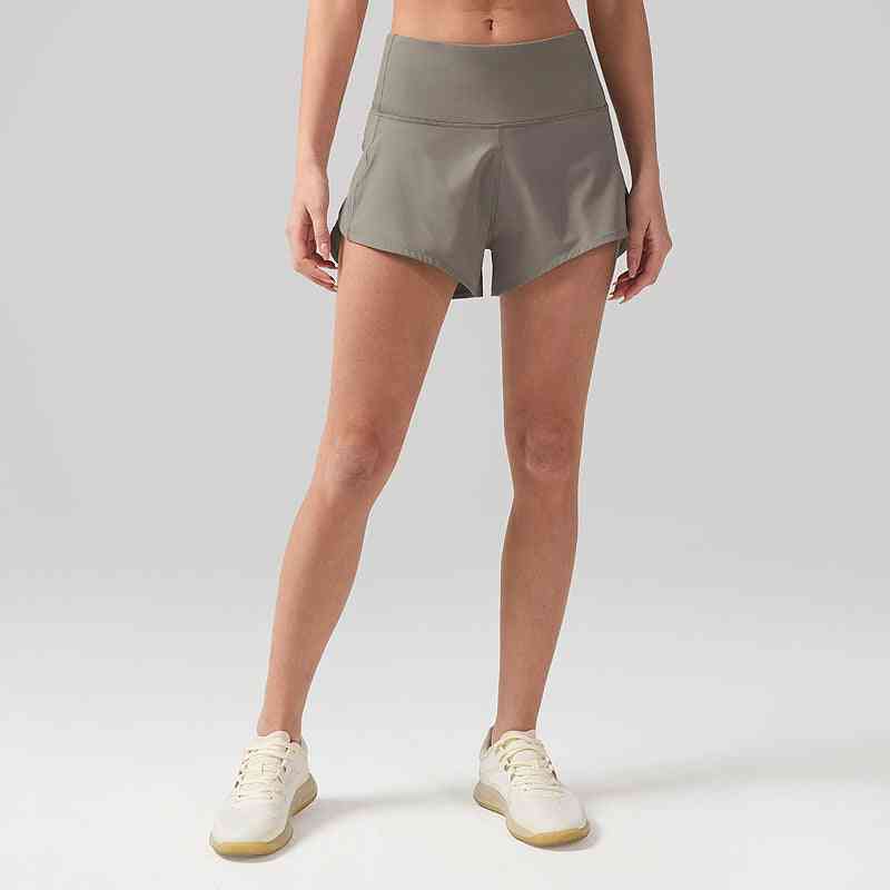 Speed Up Lightweight Athletic Running Shorts with Zip Pocket