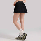 Agile Pleated Tennis Skirt with Built-In Liner Shorts