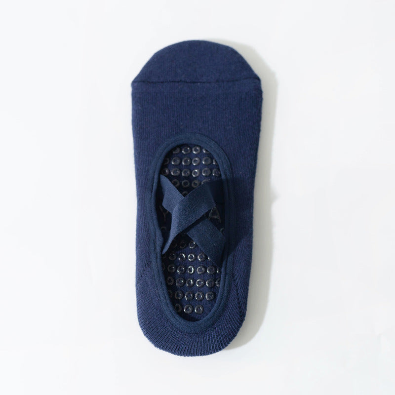 Cross-Strap Non-Slip Yoga Grip Socks