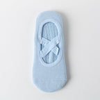 Cross-Strap Non-Slip Yoga Grip Socks