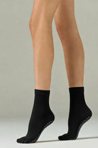 Toe-Separating Non-Slip Grip Yoga Socks Ankle Compression