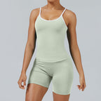 Elevate Seamless High Support Longline Sports Bra with Deep U-Back
