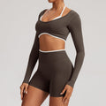 Elevate Seamless High Support Longline Sports Bra with Deep U-Back