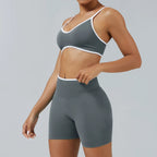 Elevate Seamless High Support Longline Sports Bra with Deep U-Back