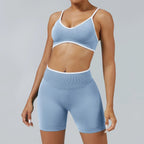 Elevate Seamless High Support Longline Sports Bra with Deep U-Back