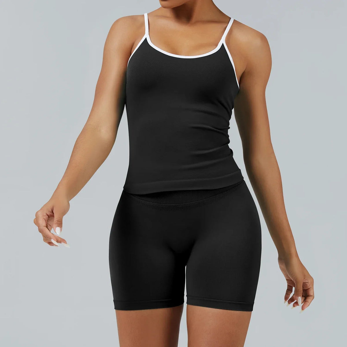 Elevate Seamless High Support Longline Sports Bra with Deep U-Back