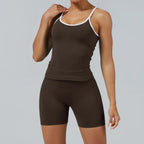 Elevate Seamless High Support Longline Sports Bra with Deep U-Back