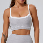 The Rhythm Color Block High-Support Athletic Sports Bra
