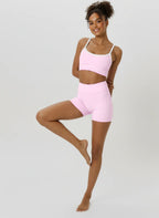 The Rhythm Color Block High-Support Athletic Sports Bra