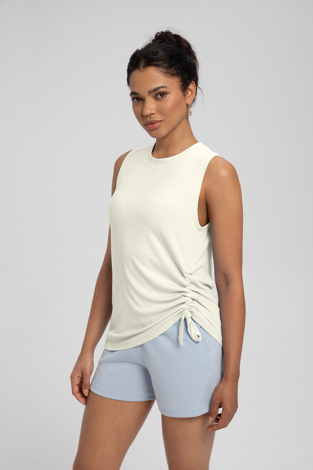 The Adapt Cinch-Waist Modal Running Tank Top