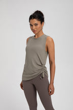 The Adapt Cinch-Waist Modal Running Tank Top