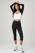 FlowWrap Long Sleeve Bolero Shrug Sports Cover Up Top
