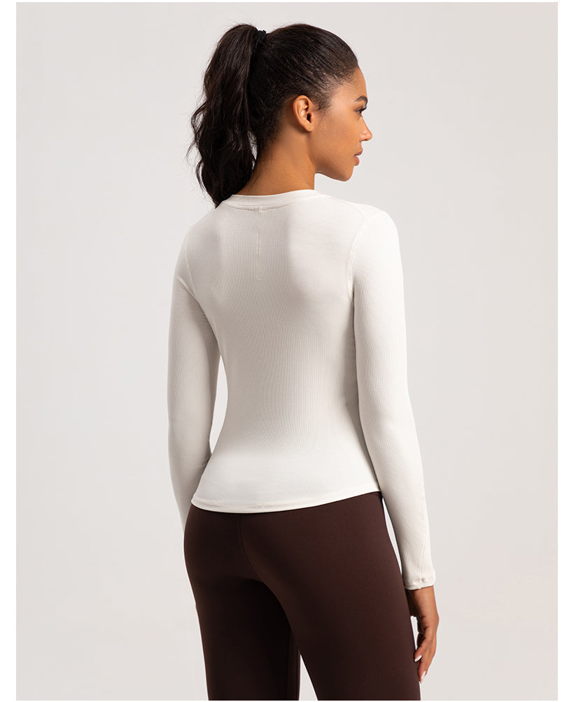 The Infinity Modal Henley Athleisure Shirt Top