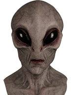 Halloween's Full Head Alien Latex Mask for Costume Parties