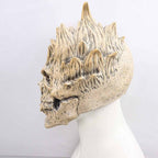 Halloween's Full Head Skeleton Mask with Deluxe Latex Design for Cosplay