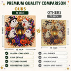 Halloween's Diamond and Pearl Art Kits for Adults - DIY Wall Decor