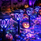 Halloween's Solar Outdoor Pathway Lights for Yard, Garden, and Party Decor