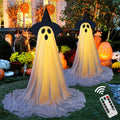 Halloween's 5 FT Lighted Ghost Decorations with Remote - 2 Pack