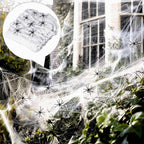 Halloween's 2 Pack 5 FT Giant Hairy Black Spider Decorations for Parties