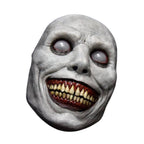 Halloween's Scary White Smiling Demon Mask for Cosplay & Costume Parties
