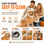 Halloween's Dinosaur Skeleton Pet Costume for Dogs and Cats