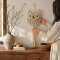 Florian Macramé Owl Hanging