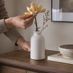 Quarry Textured Vase Set for Modern Home Decor