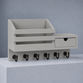 Florian Wooden Key Holder and Wall Organiser