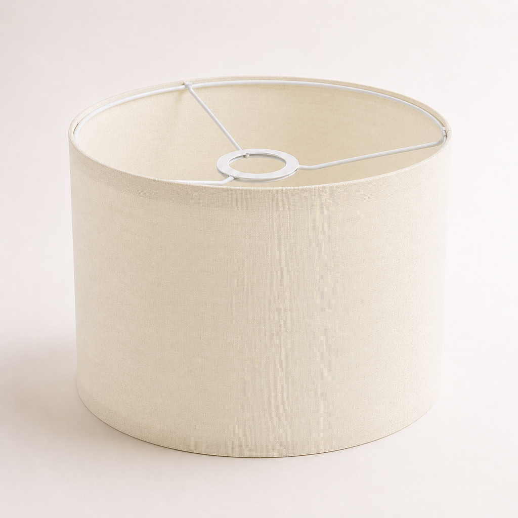 Lennox Linen Drum Lamp Shade