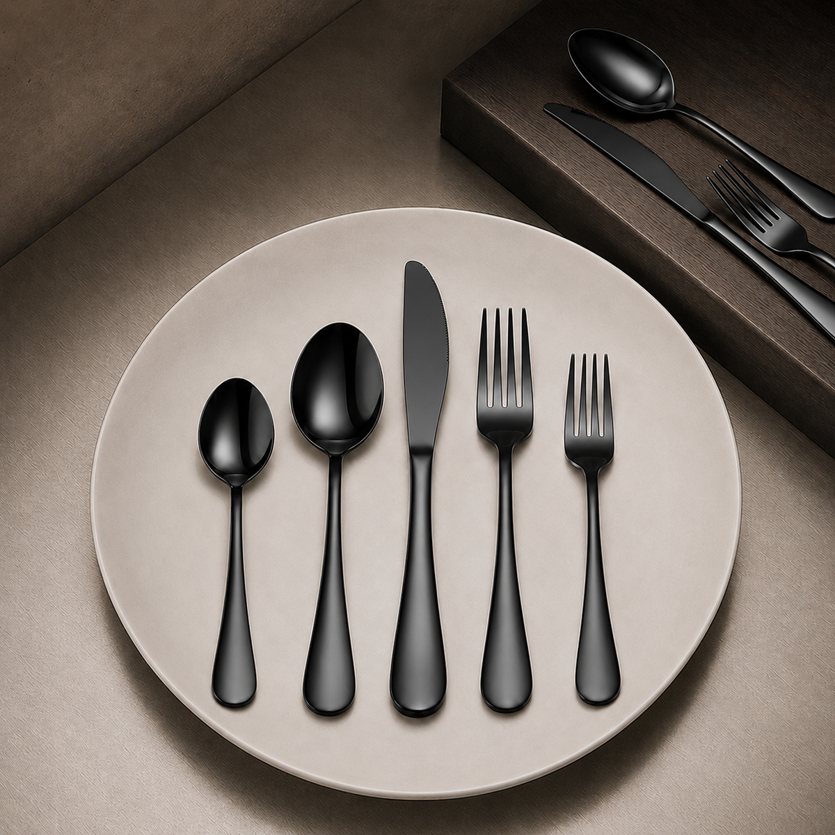 Florian Polished Flatware Set
