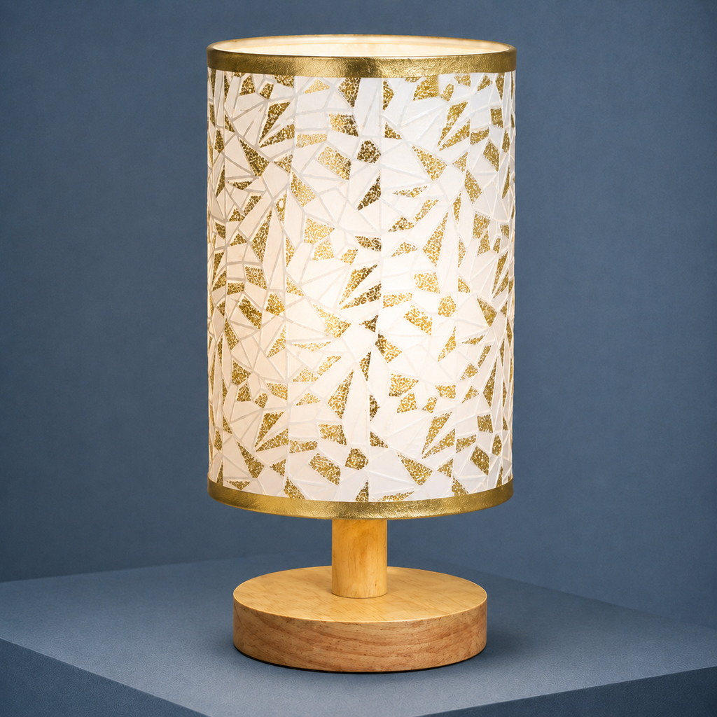 Frostwood Bamboo Lamp