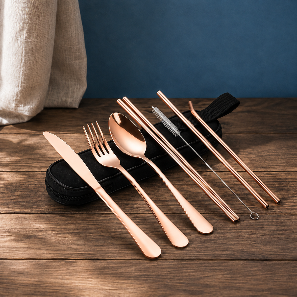 Caleb Travel Cutlery Set