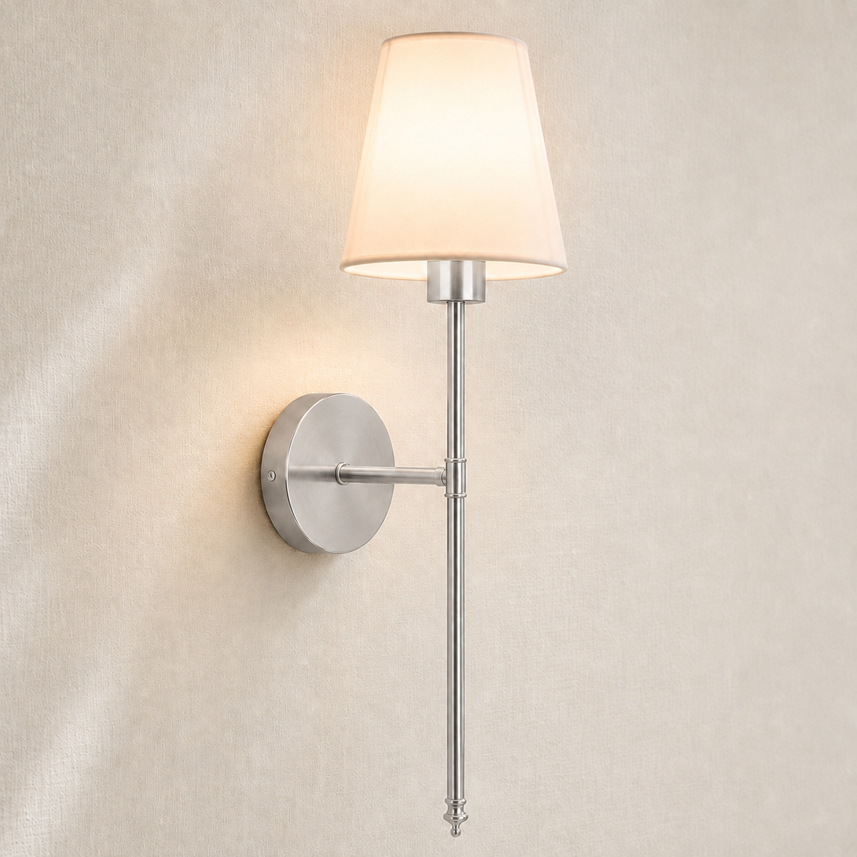 Cairn Fabric Shade Lamp