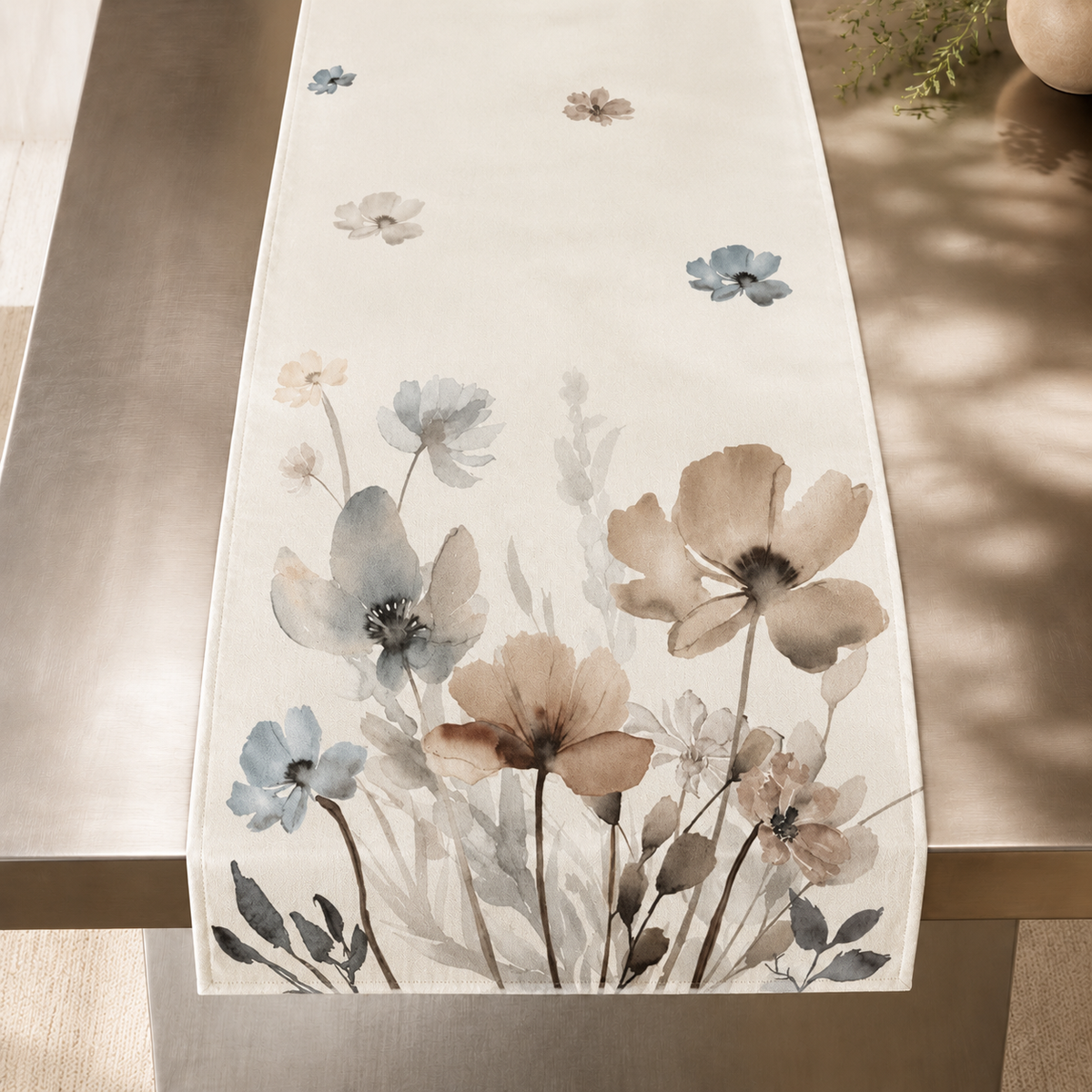 Taormina Botanical Table Runner for Dining Table