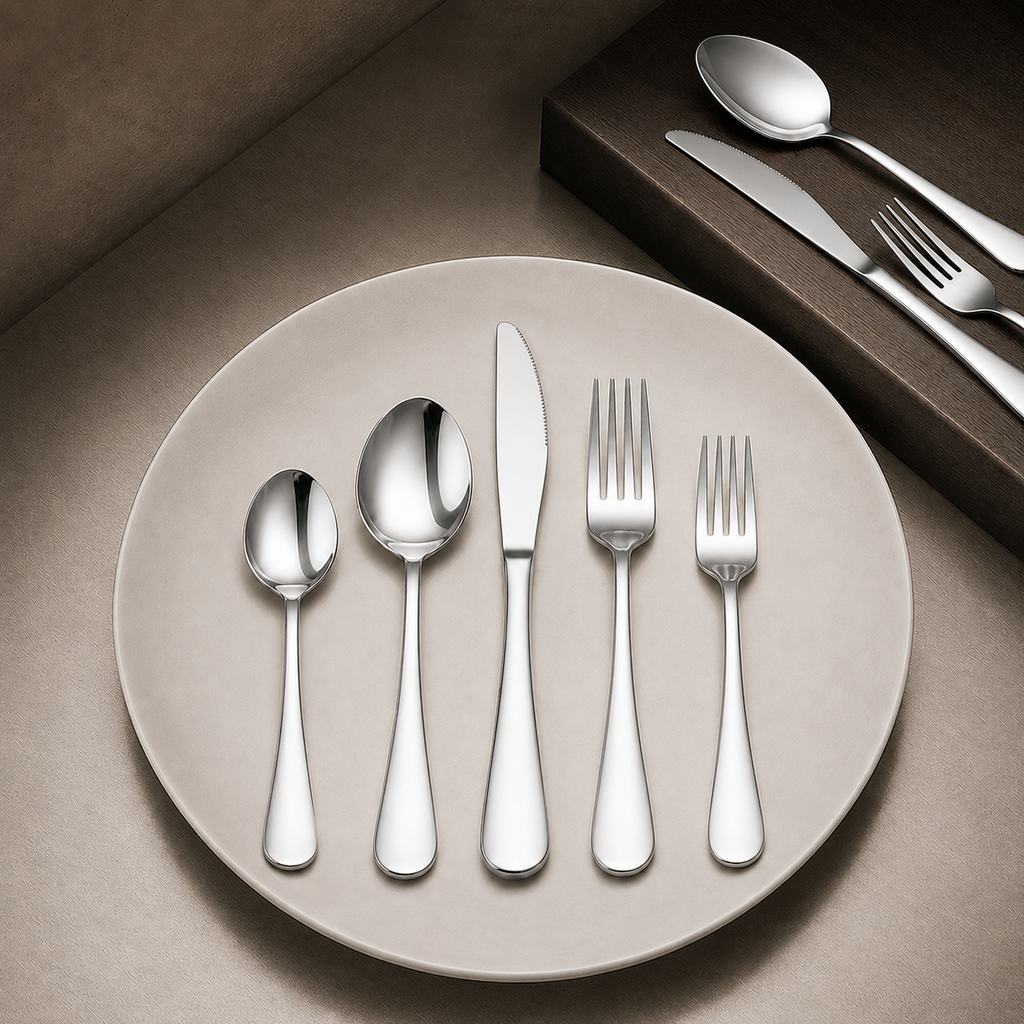 Florian Polished Flatware Set