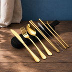 Caleb Travel Cutlery Set