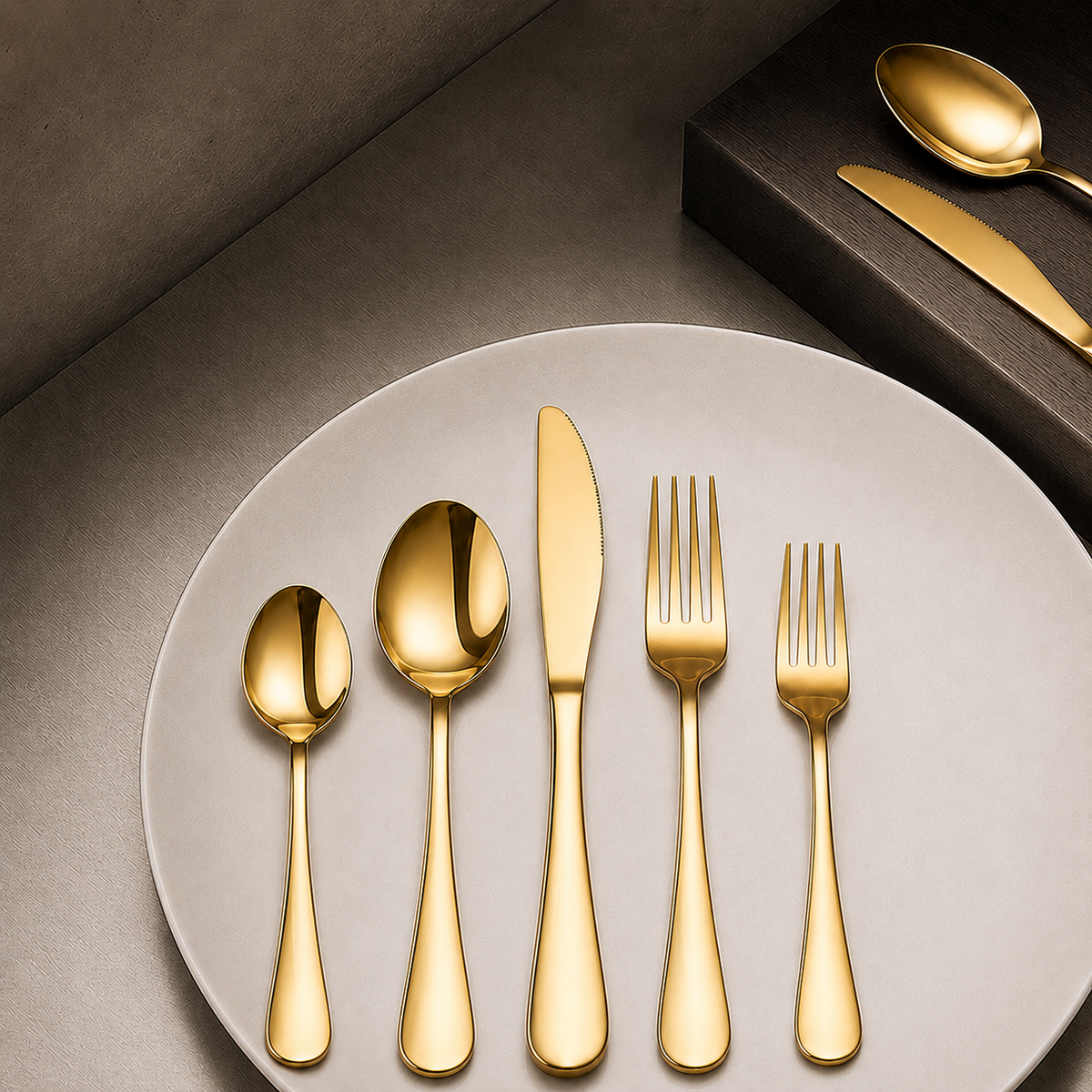Florian Polished Flatware Set