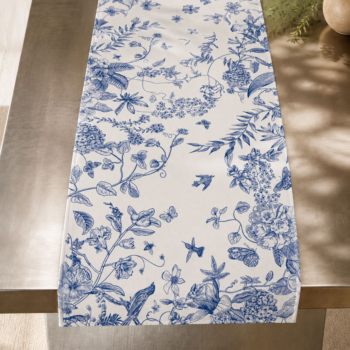 Taormina Botanical Table Runner for Dining Table